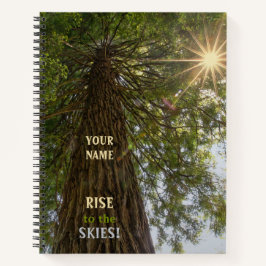 RISE 感動的 Photo of Sequoia to the Sky ノートブック