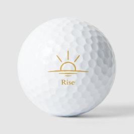 Rise ― 極簡主義の日の出 ゴルフボール