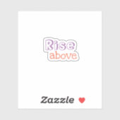 Rise Aboveトレンディー美学シール シール (シート)