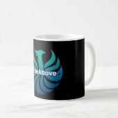 Rise Above – 朝の強さマグカップ コーヒーマグカップ (正面右)
