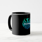Rise Above – 朝の強さマグカップ マグカップ (正面左)