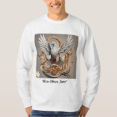 "Rise Above Fear" Tシャツ (正面)