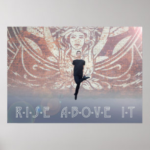 Rise Above It - Owen Luebbersアイリッシュダンスポスター ポスター