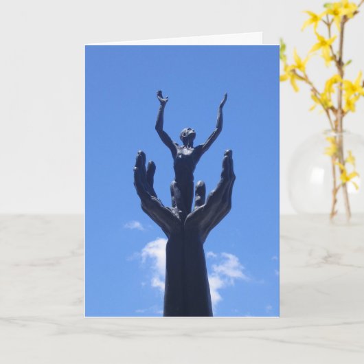 Rise Above, Omaha, NE – カード (黄色い花)