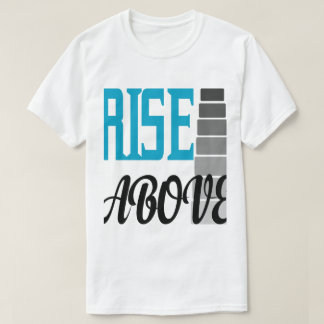 RISE ABOVE  Tシャツ