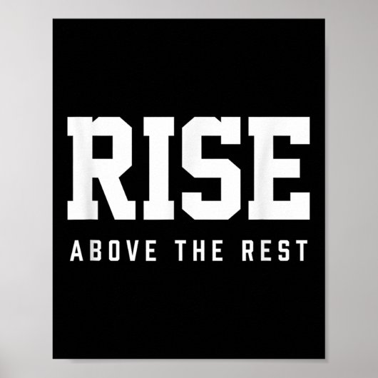 Rise Above The Rest  ポスター (正面)