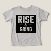  Rise and Grind shirt (デザイン正面)