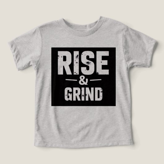  Rise and Grind shirt (デザイン正面)