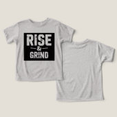  Rise and Grind shirt (デザイン正面&裏面)