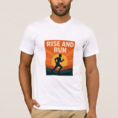 Rise and Run Tシャツ (正面)