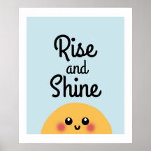 Rise and shineポスター