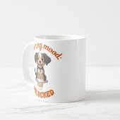 Rise and Shine – コーヒー&パピーInstant Download コーヒーマグカップ (正面左)