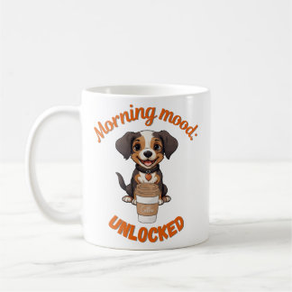 Rise and Shine – コーヒー&パピーInstant Download コーヒーマグカップ