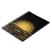 Rise and Shine Notebook - Sunrise Graphic- Morning ノートブック (左側)