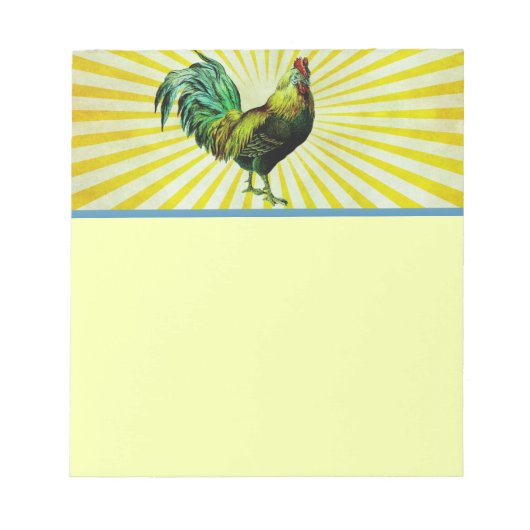 Rise and Shine Notepad ノートパッド (正面)