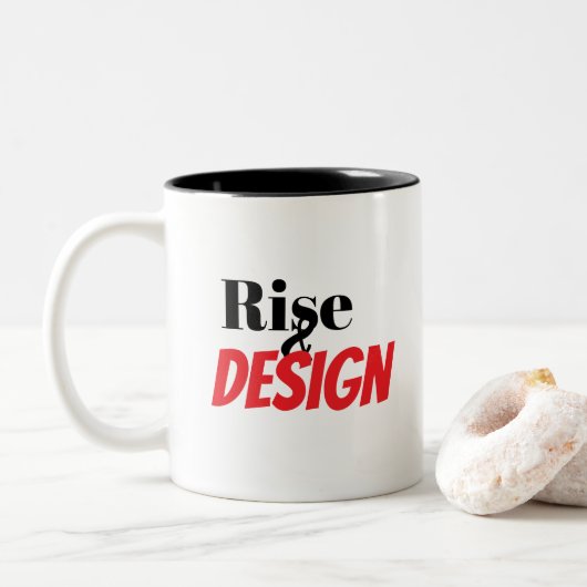 Rise & Design ツートーンマグカップ (ドーナツ)