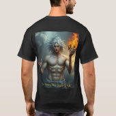 "Rise from the Flames" Tシャツ (裏面)