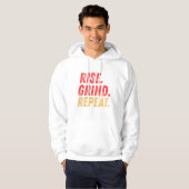 Rise Grind Repeat パーカー パーカ (正面フル)