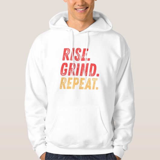 Rise Grind Repeat パーカー パーカ (正面)
