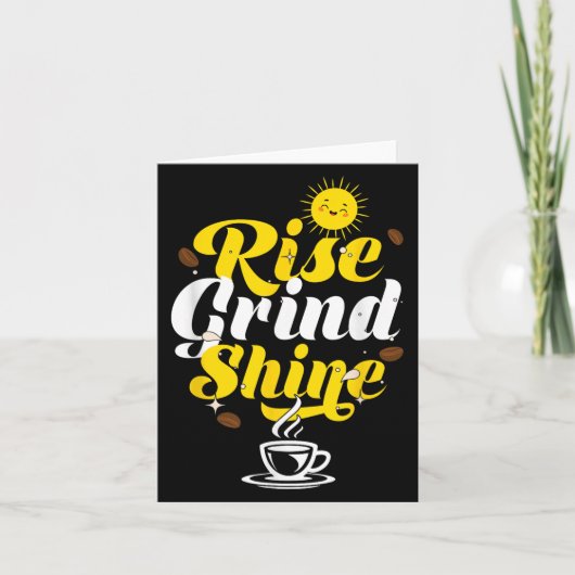 Rise Grind Shine _ Motivation Insration _ Influenc カード (正面)