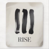 Rise  Inspirational Mousepad for Daily Focus マウスパッド (正面)