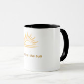 Rise Like the Sun Inspirational Coffee Mug マグカップ (正面右)