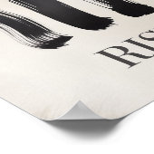 Rise – Minimalist Inspirational Poster for Mental ポスター (角)