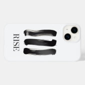 Rise Minimalist Motivational スマホケース Case-Mate iPhoneケース (裏面 (横))