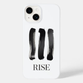 Rise Minimalist Motivational Phone Case Case-Mate iPhone 14ケース