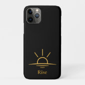 Rise — Minimalist Sunrise Case-Mate iPhoneケース (裏)