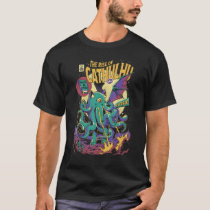 Rise Of Catsulhu Creepy Kitten Cthulhu Halloween C Tシャツ