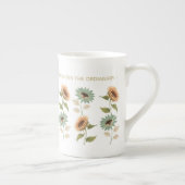 Rise Rooted Sunflower ボーンチャイナマグカップ (右)