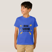 Rise Shineクラスの学校に始まる Tシャツ (正面フル)