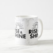 Rise & Shine. Mug. コーヒーマグカップ (正面右)