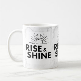 Rise & Shine. Mug. コーヒーマグカップ