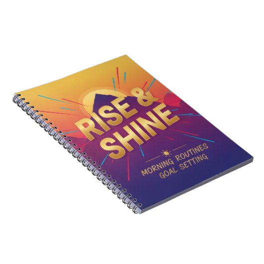 Rise & Shine Planner ノートブック (右側)