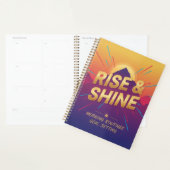 Rise & Shine Planner プランナー手帳 (ディスプレー)
