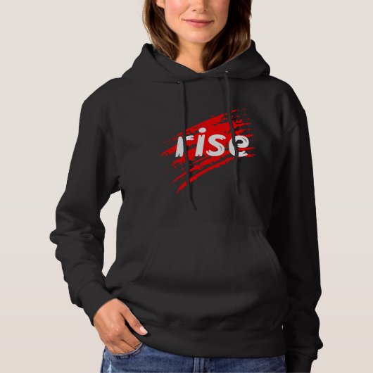 Rise Tiger Claw Graphic Hoodie – Bold Wild Street パーカ (正面)