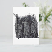 Risen Christ with Andrew and Longinus Holy Card サンキューカード (スタンド正面)