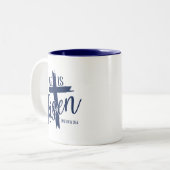Risen Cross Coffee Mug ツートーンマグカップ (正面左)