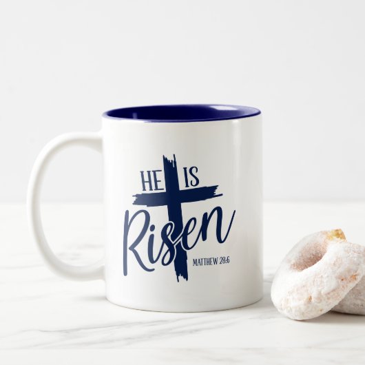 Risen Cross Coffee Mug ツートーンマグカップ (ドーナツ)