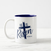Risen Cross Coffee Mug ツートーンマグカップ (左)