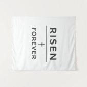 Risen + Forever Sticker  タペストリー (正面(横))