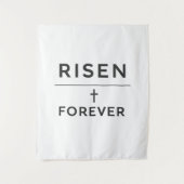 Risen + Forever Sticker  タペストリー (正面)
