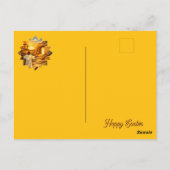 Risen Jesus Empty Tomb 3D Papercut Easter Postcard ポストカード (裏面)