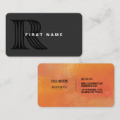 Riserva – 一般管理者 名刺 (正面/裏面)