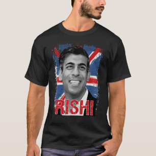 Rishi Sunak保守的な英国の首相 Tシャツ