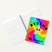 Rising カラフル Star Notebook ノートブック (内部)