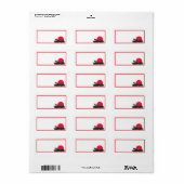 Rising 日本の Sunのメー結婚リングアドレス ラベル (フルシート)