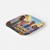 Rising Above (Squareプレート) ペーパープレート (傾斜あり)